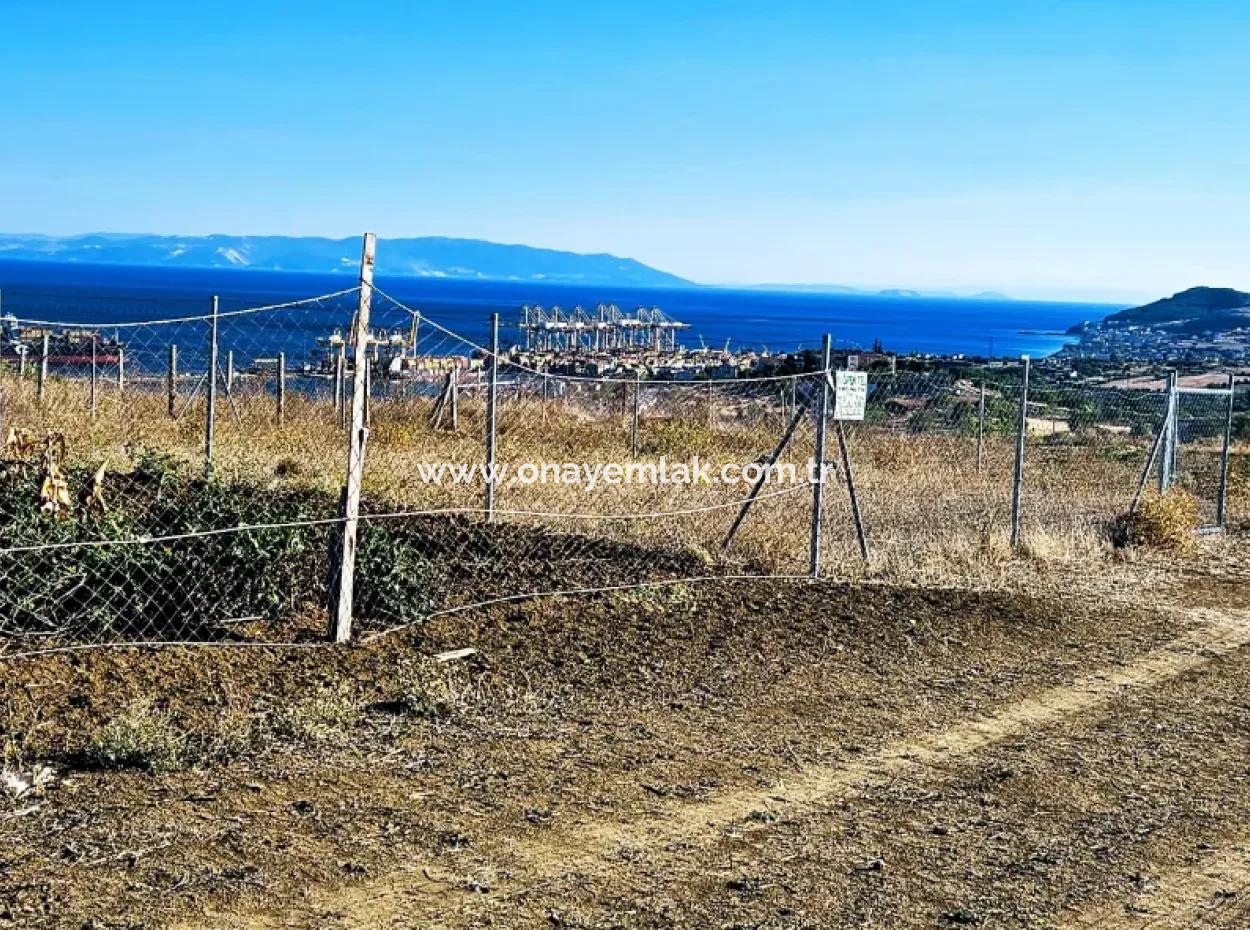 765 M2 Schnäppchengrundstück Mit Vollem Meerblick Zum Dringenden Verkauf In Tekirdag Barbarosta