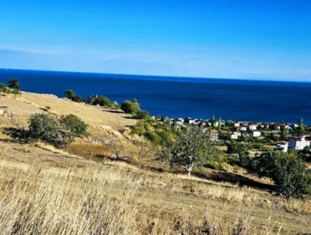 532 M2 Corner Plot For Sale In Tekirdag Süleymanpaşa Barbaros Neighborhood With Magnificent Sea And Nature Views