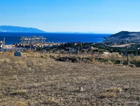 765 M2 Bargain Land With Full Sea View For Urgent Sale In Tekirdag Barbarosta