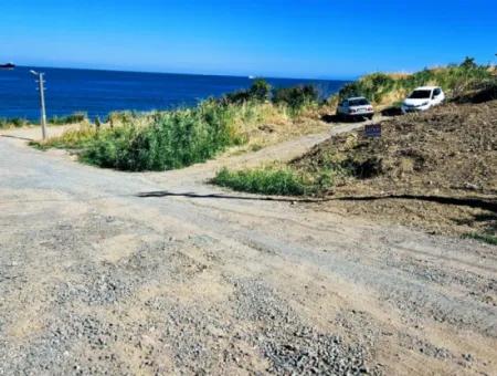 Coupon Land Suitable For Building Your Seafront Detached Villa In Tekirdag Barbarosta